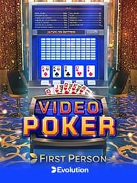 First Person Video Poker