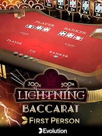 First Person Lightning Baccarat