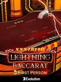First Person XXXtreme Lightning Baccarat
